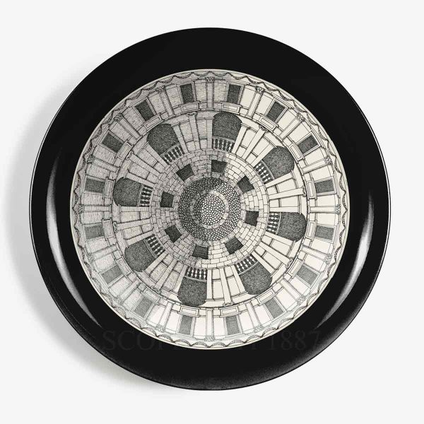 fornasetti circular tray cortile n.1