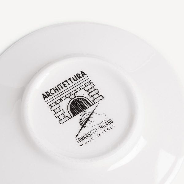 fornasetti coffee saucer architettura