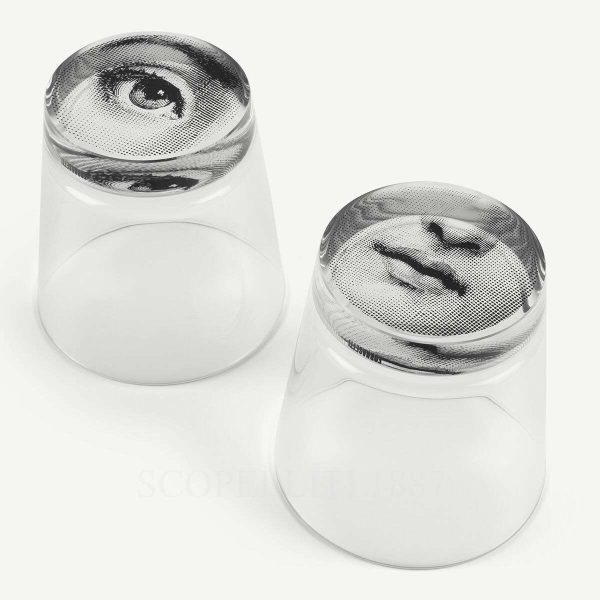 fornasetti glasses bocca e occhio back