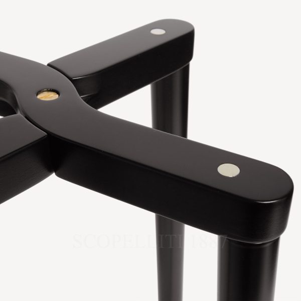 fornasetti tray holder in wood