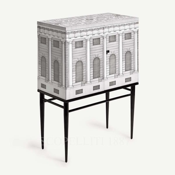 fornasetti raised small sideboard architettura view