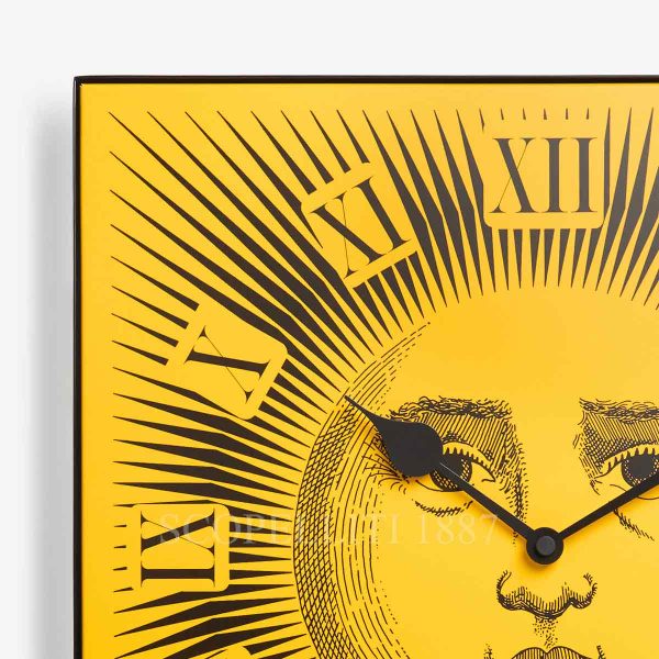 fornasetti wall clock sole details