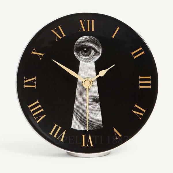fornasetti table clock serratura