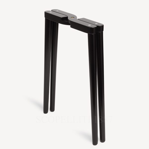 fornasetti tray holder in wood