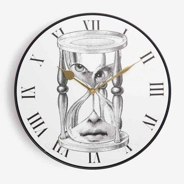 fornasetti wall clock tema e variazioni n.184