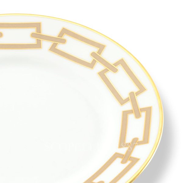 ginori 1735 catene cachemire bread plate details
