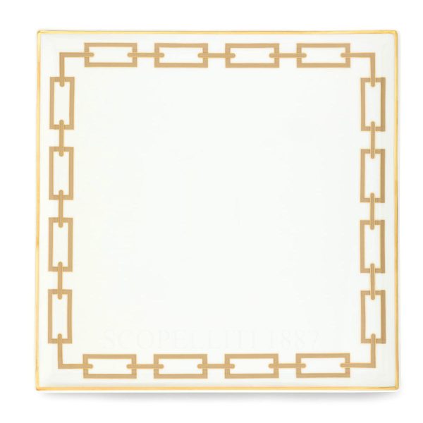 ginori 1735 catene cachemire square plate