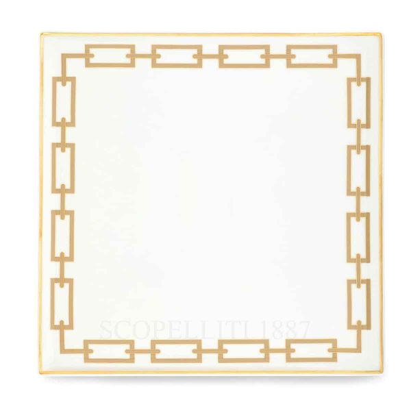 ginori 1735 catene cachemire square plate