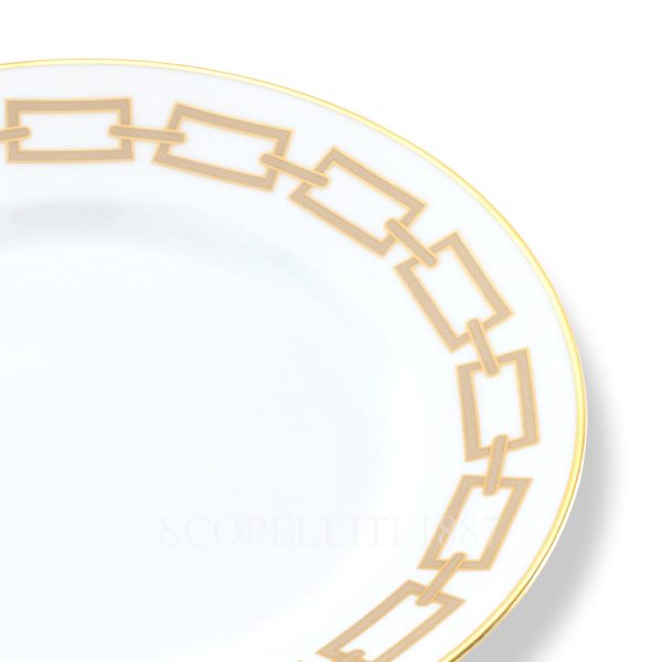 ginori 1735 catene cachemire dessert plate details