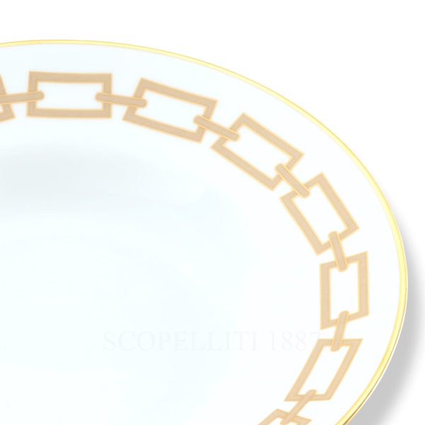 ginori 1735 catene cachemire soup plate details