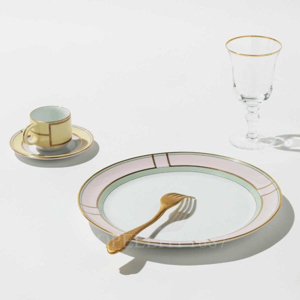 ginori 1735 dinner plate diva pink