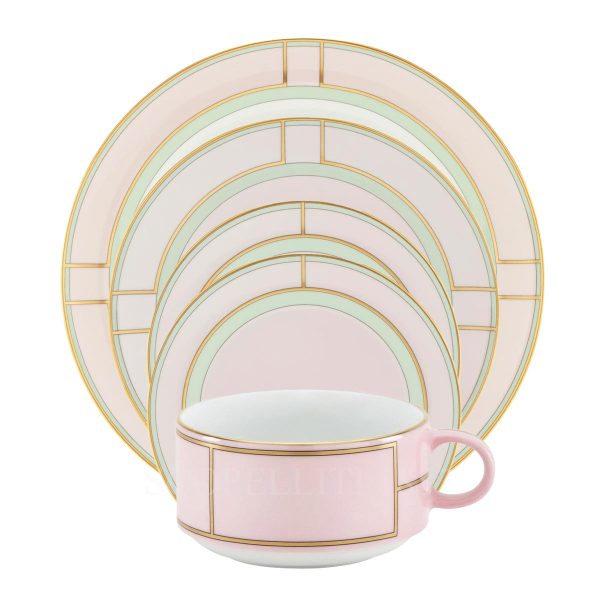 ginori 1735 dinner set diva pink