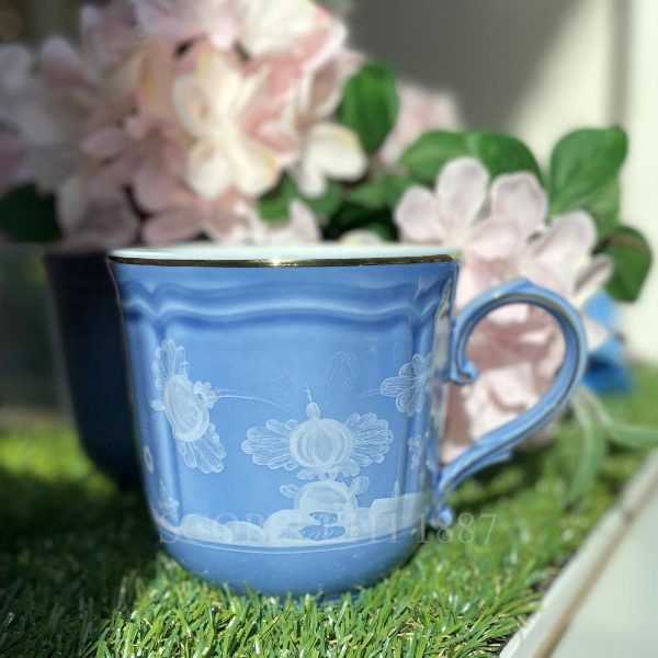 ginori 1735 mug oriente italiano pervinca