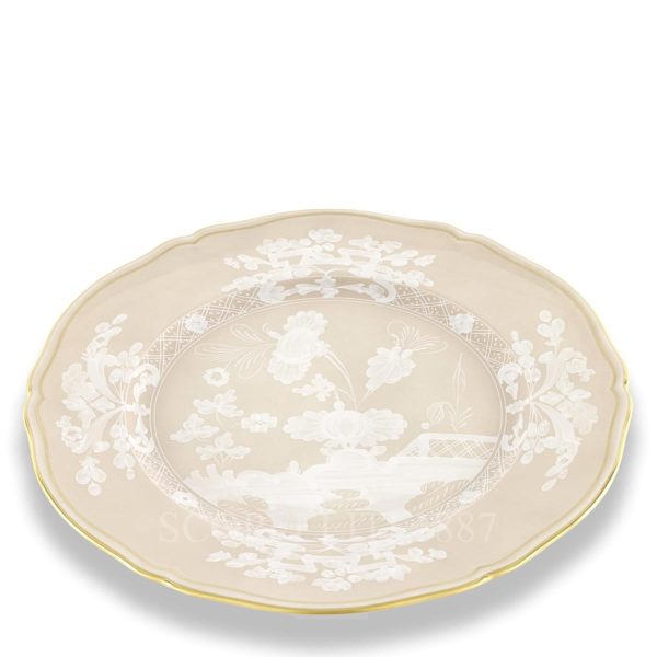 ginori 1735 oriente italiano meringue charger plate view