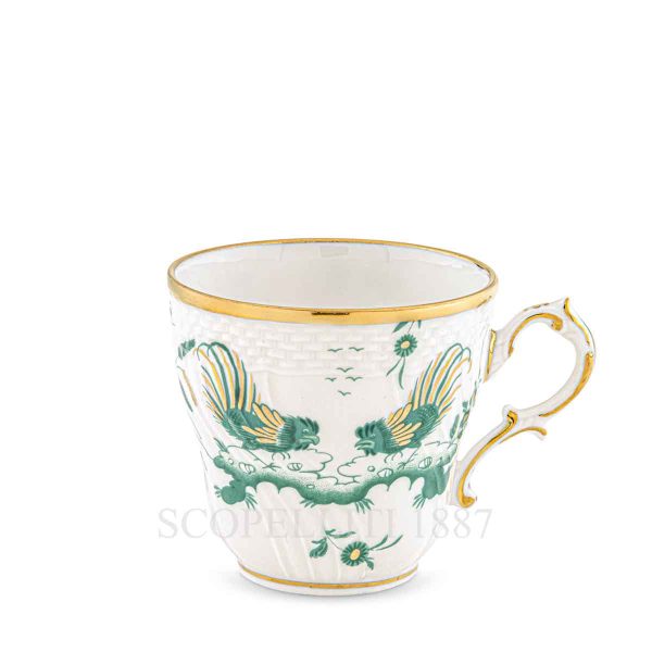 ginori 1735 oro di doccia giada coffee cup
