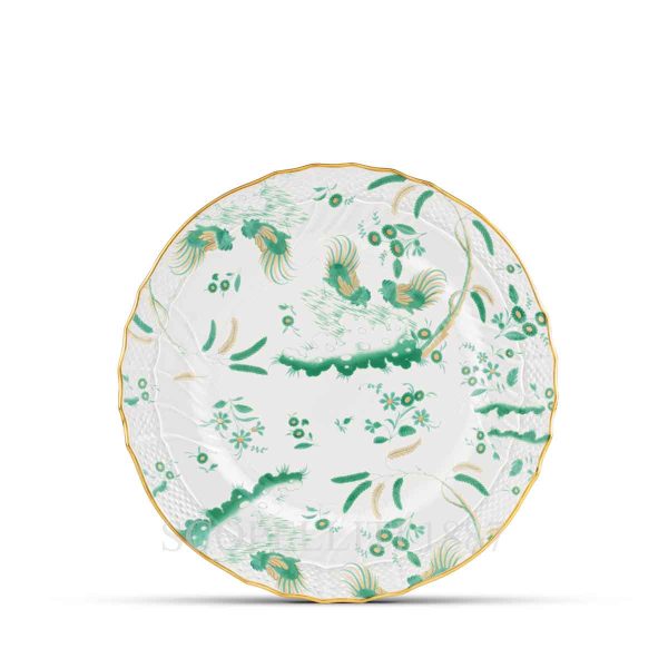 ginori 1735 oro di doccia giada dessert plate