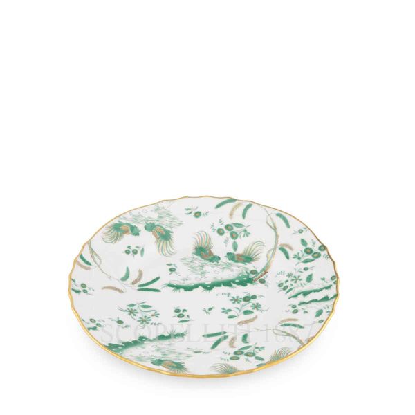 ginori 1735 oro di doccia giada dessert plate view