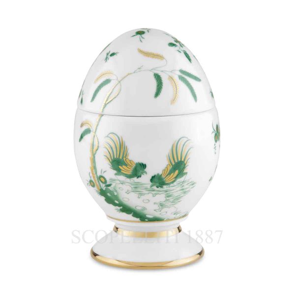 ginori 1735 oro di doccia giada egg
