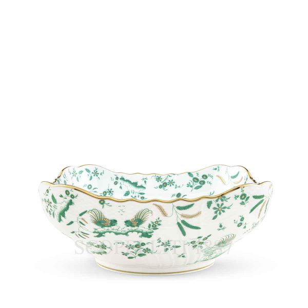 ginori 1735 oro di doccia giada salad bowl