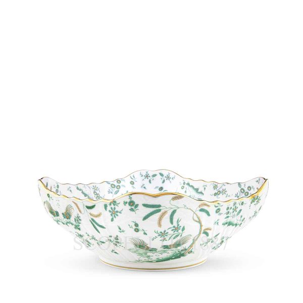 ginori 1735 oro di doccia giada salad bowl other side