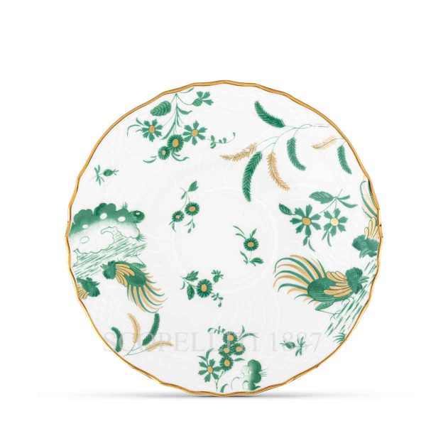 ginori 1735 oro di doccia giada saucer