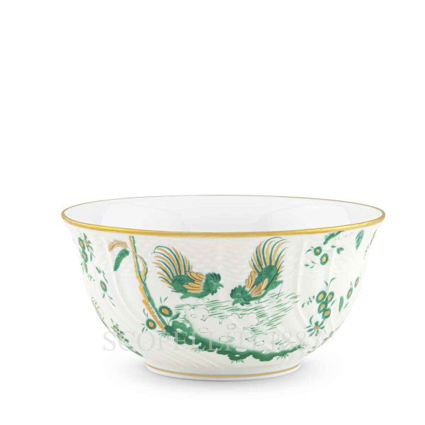 ginori 1735 oro di doccia giada soup bowl