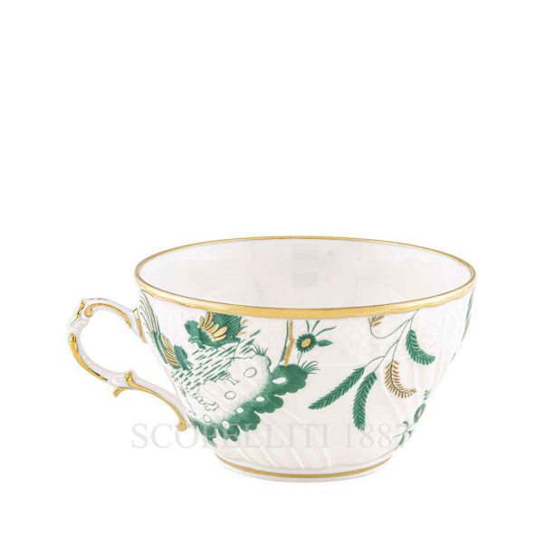 ginori 1735 oro di doccia giada tea cup other side