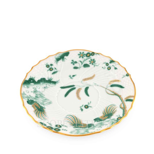 ginori 1735 oro di doccia giada tea saucer view