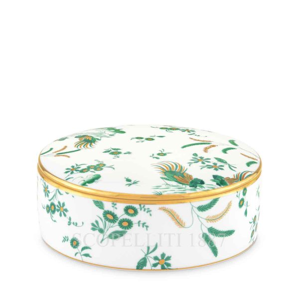 ginori 1735 oro di doccia giada trinket box