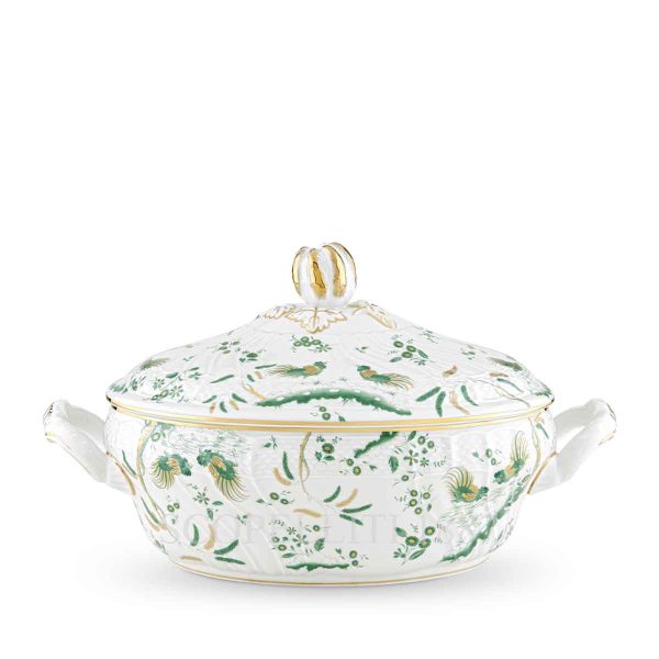 ginori 1735 oro di doccia giada tureen