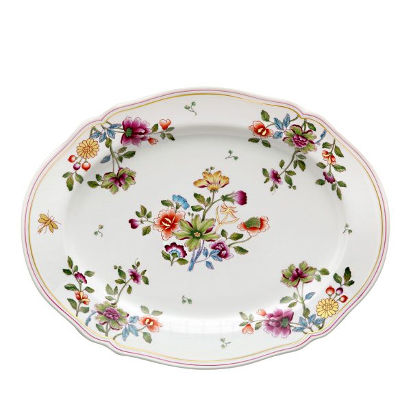 ginori 1735 oval platter granduca coreana