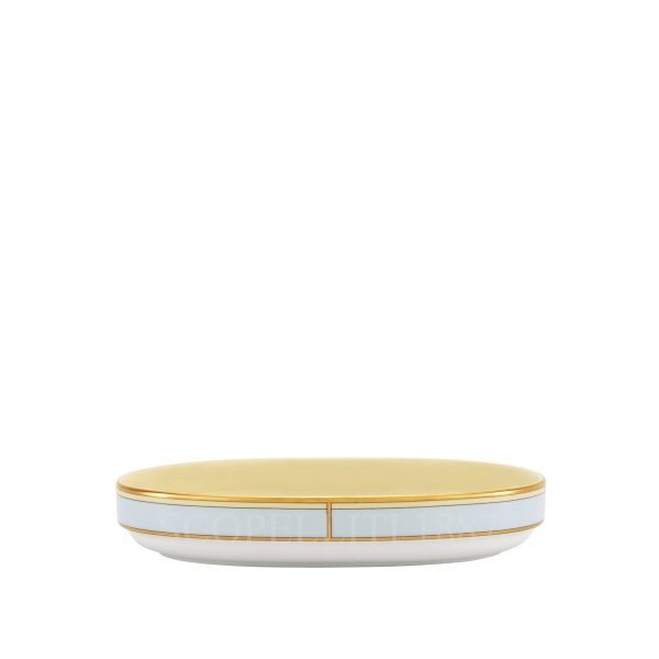 ginori 1735 pickle dish diva ight blue