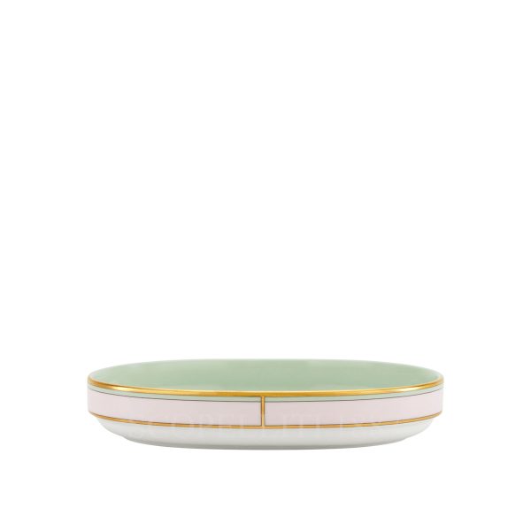 ginori 1735 pickle dish diva pink