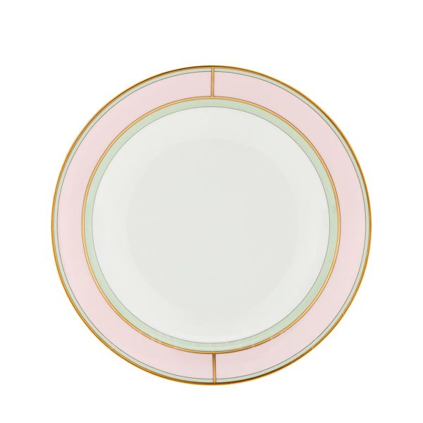 ginori 1735 soup plate diva pink