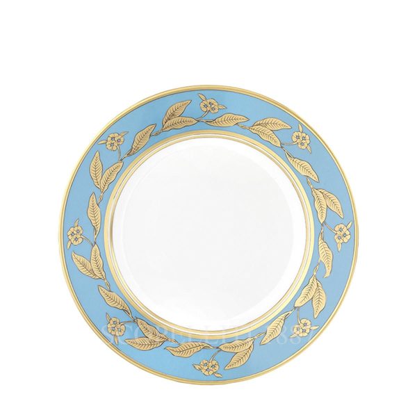 ginori 1735 voliere denim dessert plate