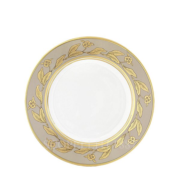 ginori 1735 voliere taupe dessert plate