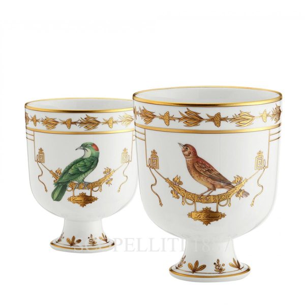 ginori voliere vase cachepot