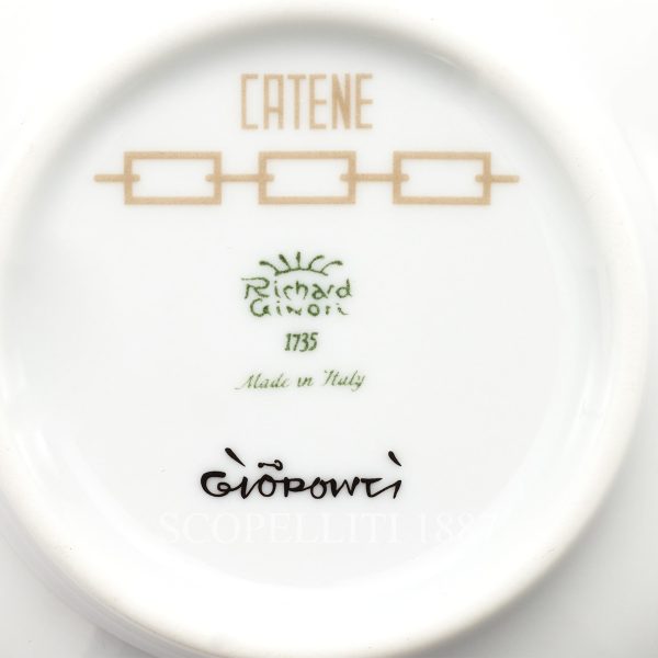 ginori 1735 catene cachemire small bowl back