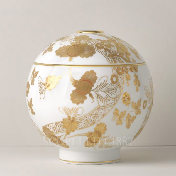 Ginori 1735 Diffuser Vase Oriente Italiano Aurum