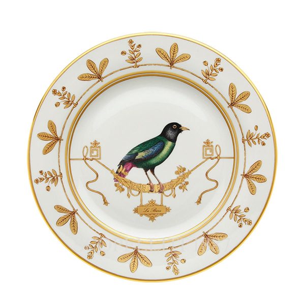 ginori charger plate voliere la breve