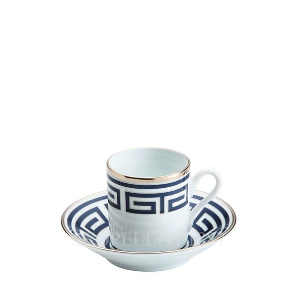 ginori coffee set labirinto blue