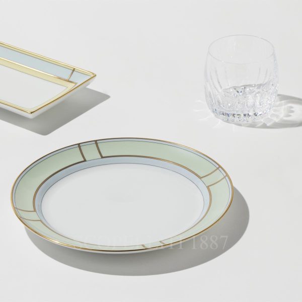 ginori 1735 dinner plate small diva green