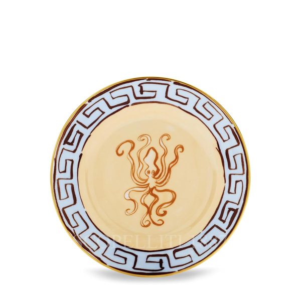 ginori il viaggio di nettuno bread plate octopus