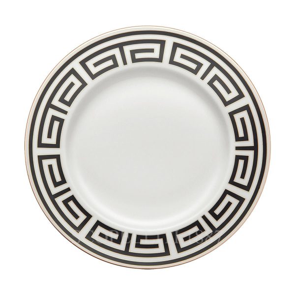ginori labirinto black dinner plate