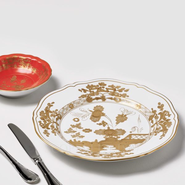 ginori oriente italiano aurum dinner plate