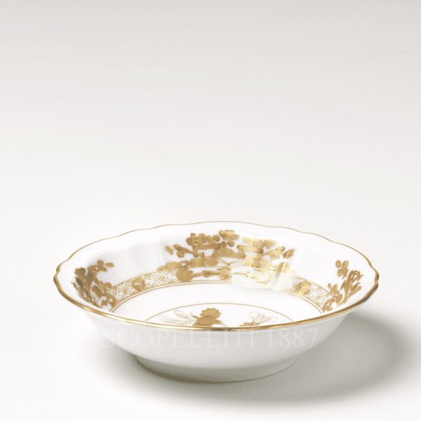 ginori aurum gold fruit bowl oriente italiano