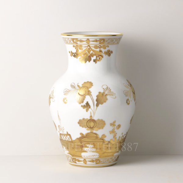 ginori oriente italiano ming vase aurum
