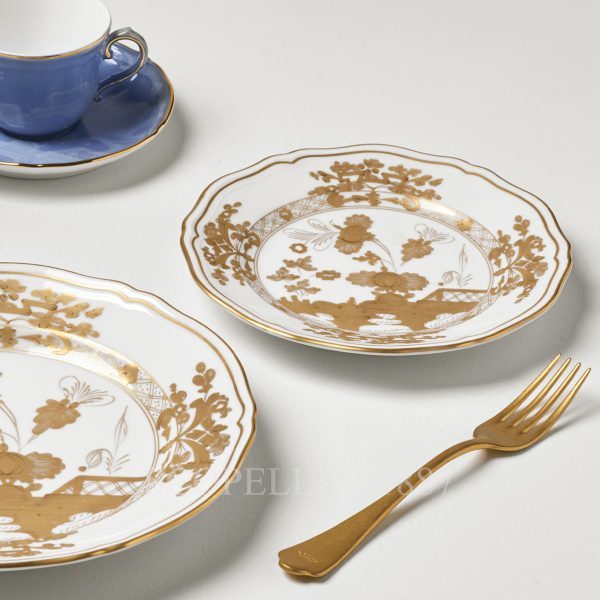 ginori oriente italiano aurum dessert plate