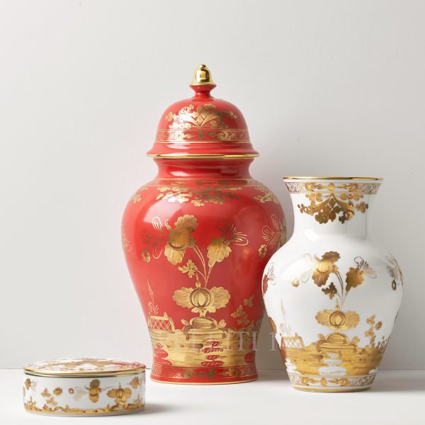 ginori oriente italiano ming vase aurum