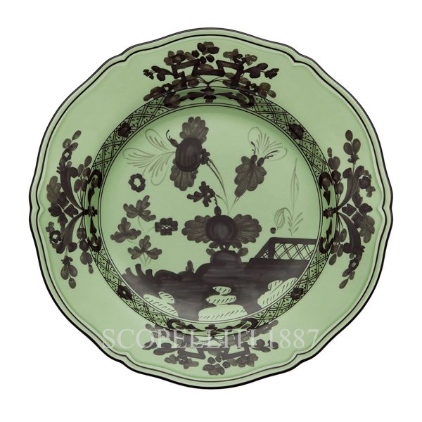 Ginori 1735 Round Flat Platter Oriente Italiano Bario